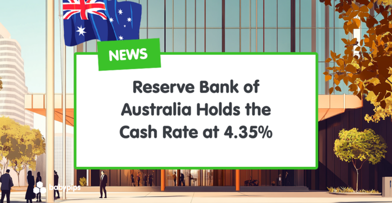 Reserve Bank of Australia Holds the Cash Rate at 4.35% - Babypips.com