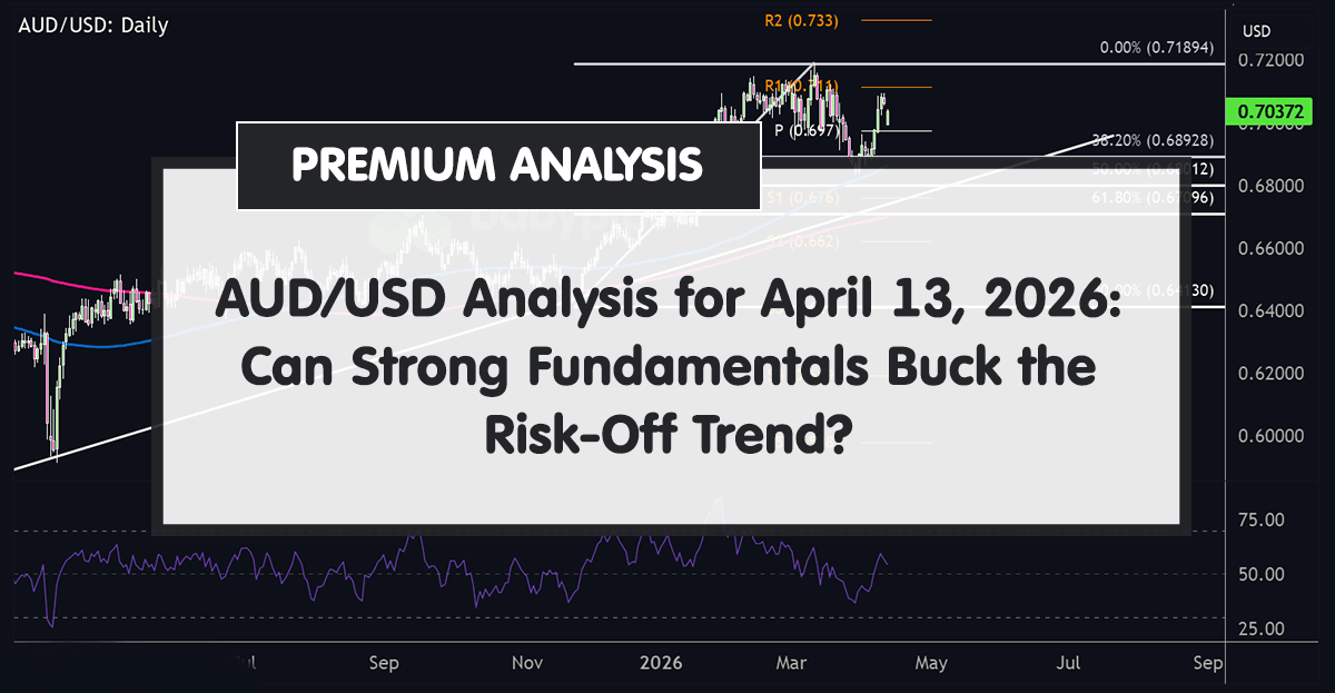 AUD/USD Analysis for April 13, 2026: Can Strong Fundamentals Buck the Risk-Off Trend?