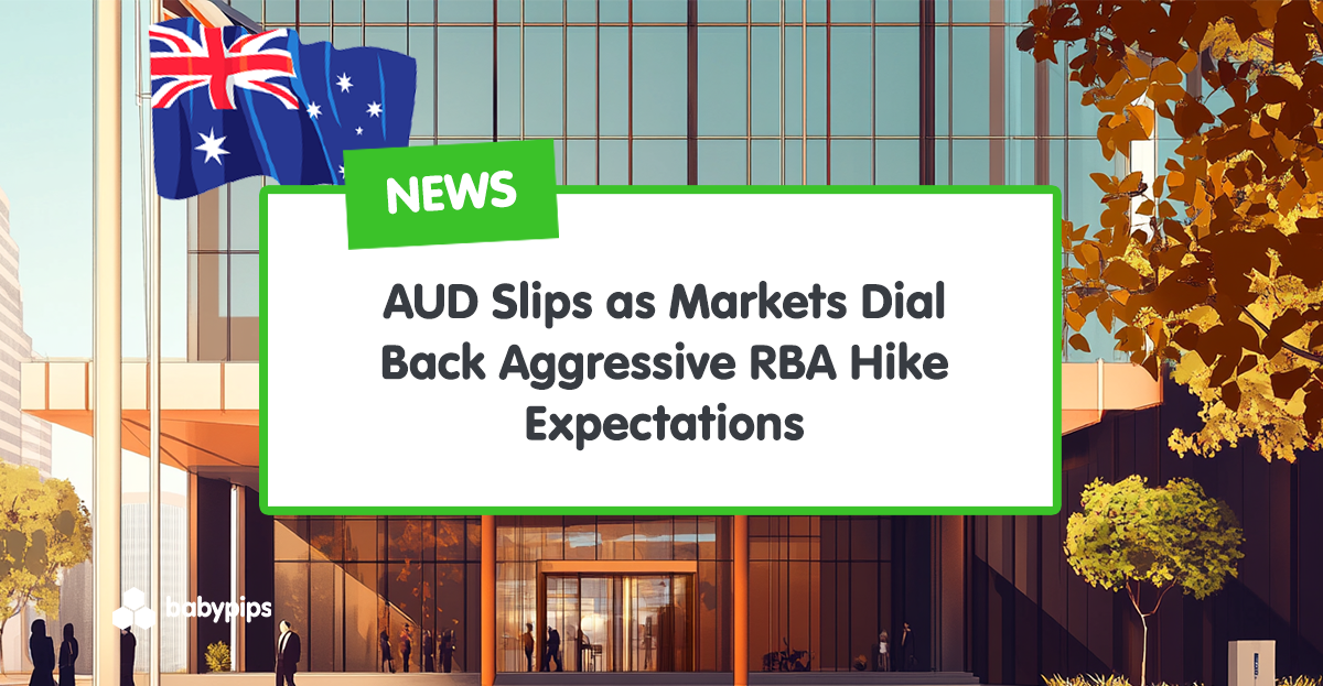 AUD Slips as Markets Dial Back Aggressive RBA Hike Expectations