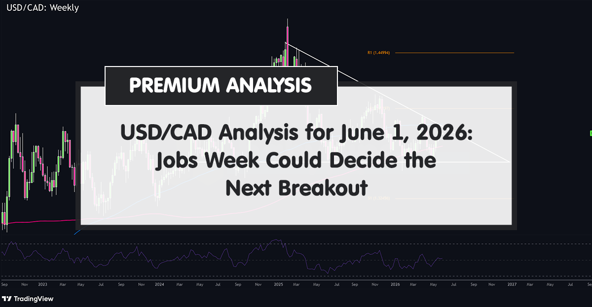USD/CAD Analysis for June 1, 2026: Jobs Week Could Decide the Next Breakout