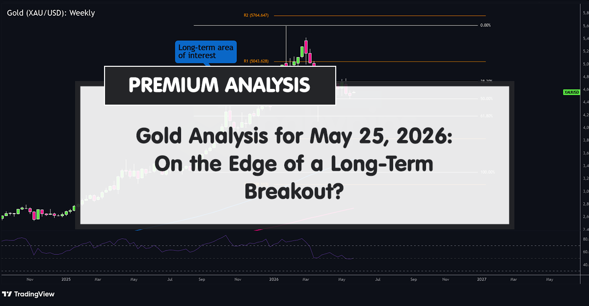 Gold (XAU/USD) Analysis for May 25, 2026: On the Edge of a Long-Term Breakout?