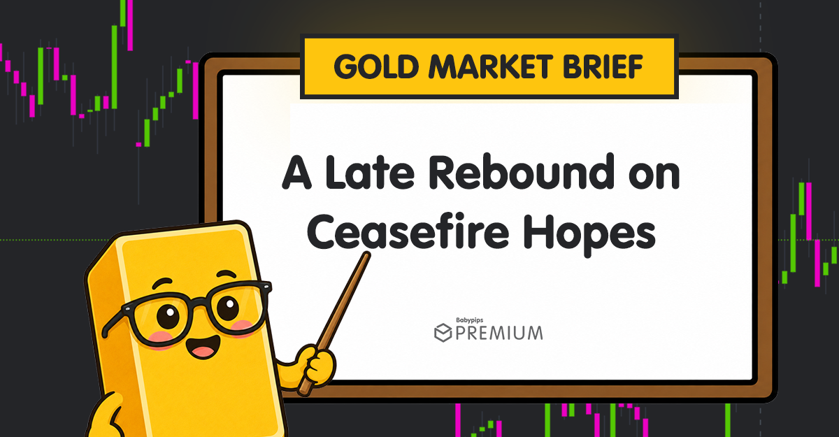 Gold Market Brief: A Late Rebound on Ceasefire Hopes