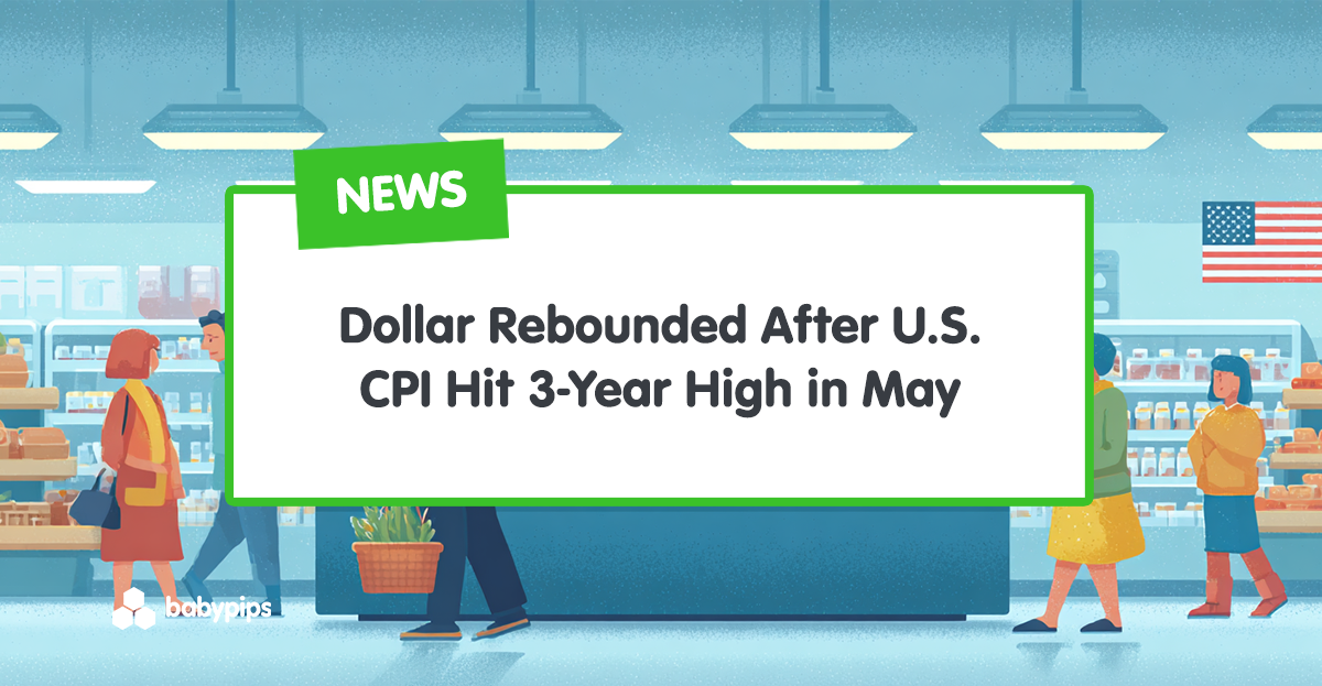 Dollar Rebounded After U.S. CPI Hit 3-Year High in May