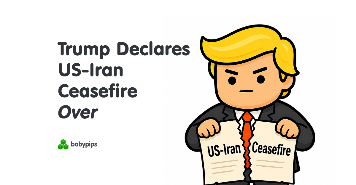 Trump Declares US-Iran Ceasefire Over
