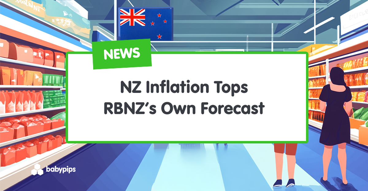 NZ Inflation Tops RBNZ’s Own Forecast
