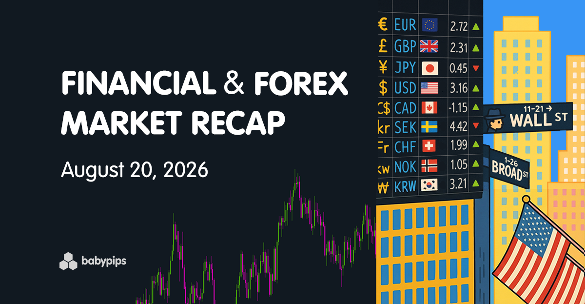 Financial & Forex Market Recap – August 20, 2026