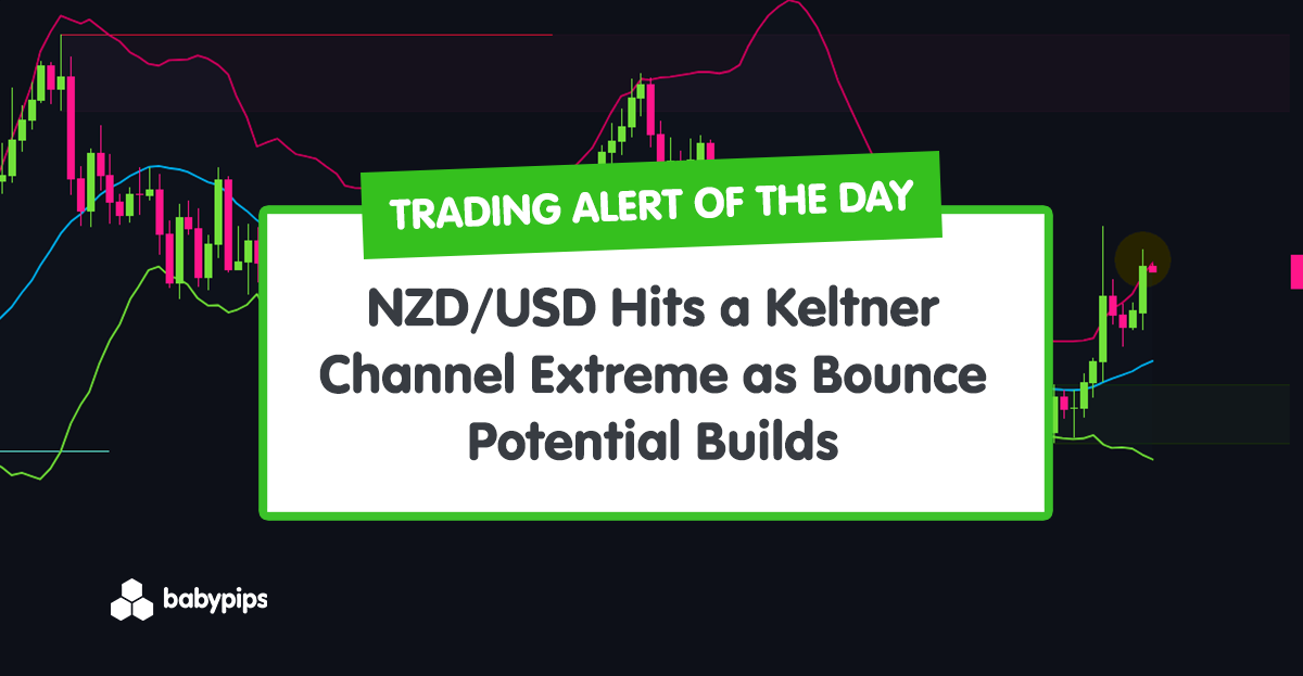 TA Alert of the Day: NZD/USD Hits a Keltner Channel Extreme as Bounce Potential Builds
