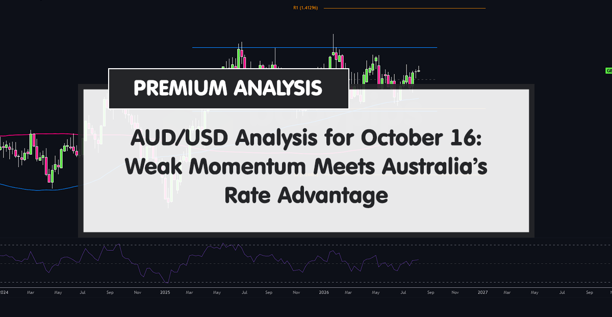 AUD/USD Analysis for October 16, 2026: Weak Momentum Meets Australia’s Rate Advantage