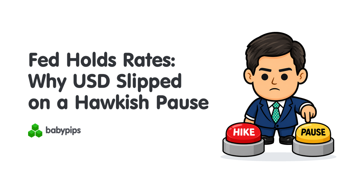 Fed Holds Rates: Why USD Slipped on a Hawkish Pause